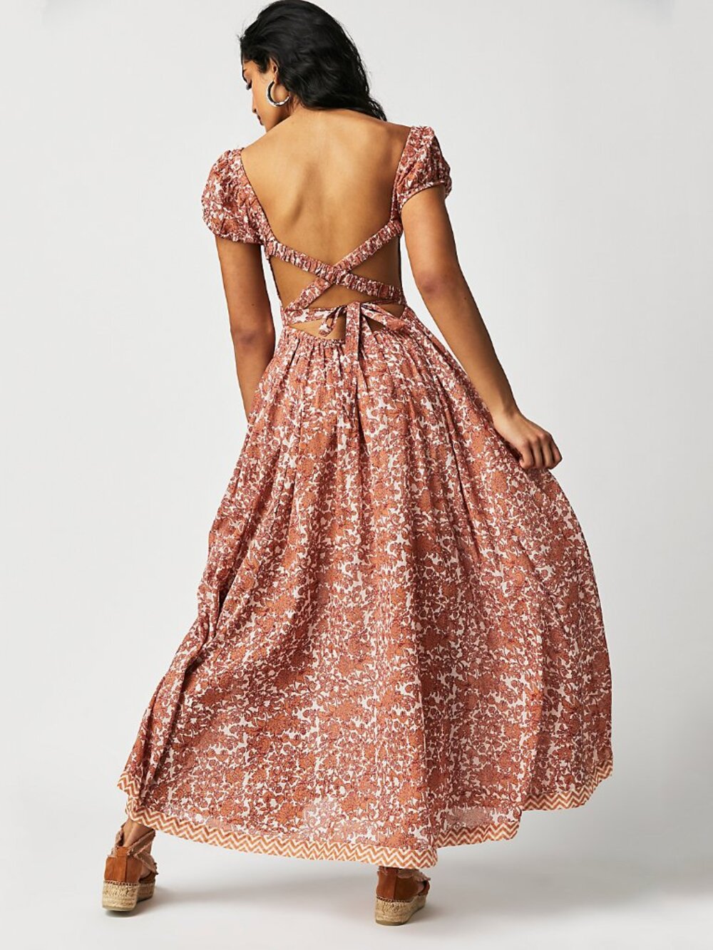 Free People Ultraviolet Dress in Tea Combo - sz S - Picture 3 of 14